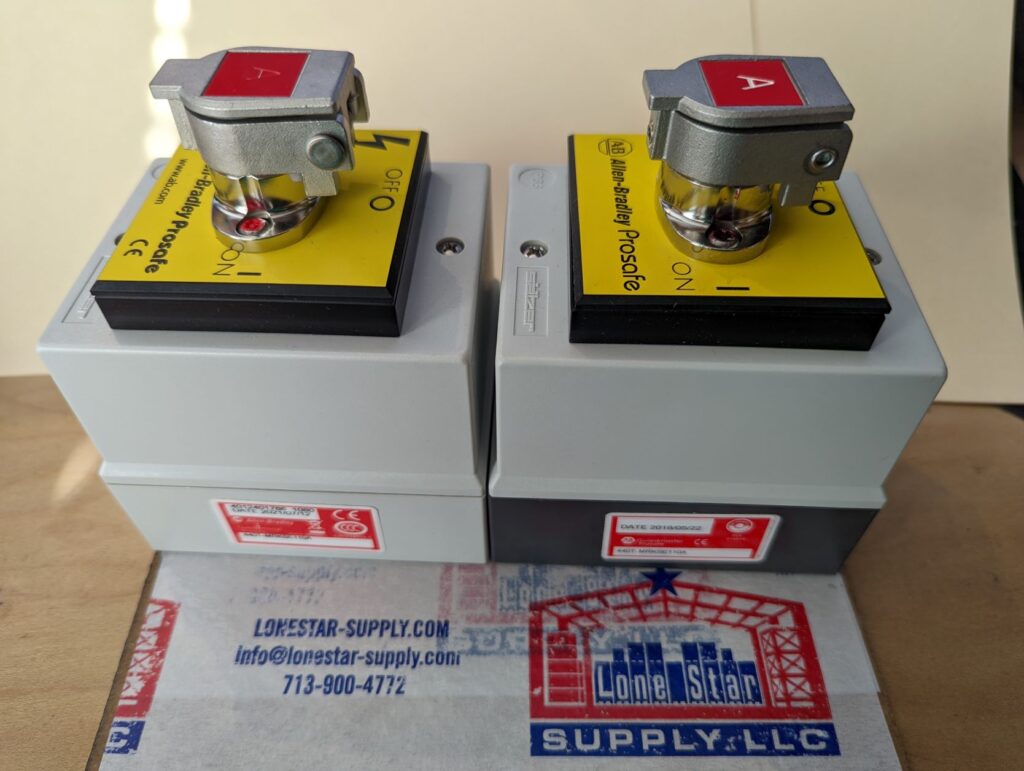 Allen Bradley 440T-MRKSE110A Box Mounted Single Key Rotary Switch ...