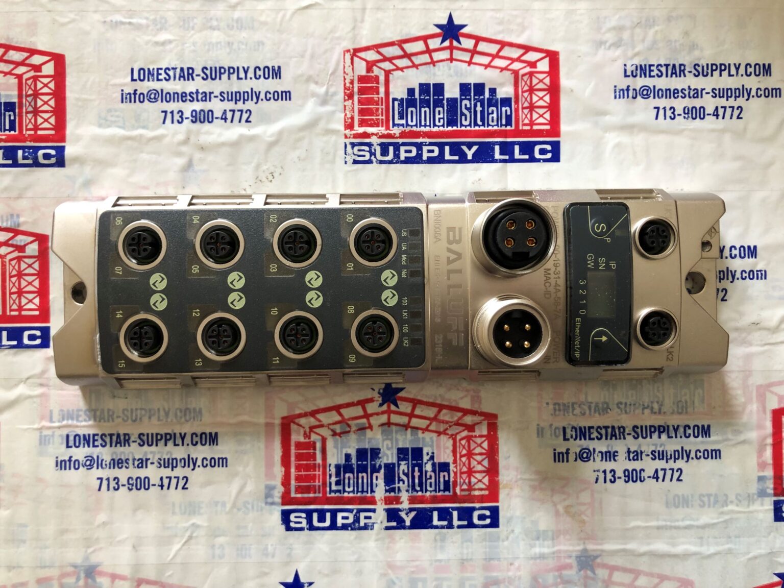 BALLUFF BNI006A BNI EIP508105Z015 IOLINK MASTER BLOCK Lone Star